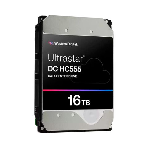 HDD WD Ultrastar HC555 16TB 3.5 inch SATA Ultra 512E SE HE14 512MB Cache 7200RPM WUH722016CLE6L4