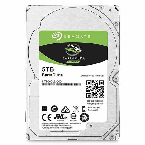 Ổ Cứng Hdd Seagate Barracuda 5tb 6gb/s 128mb Cache St5000lm000