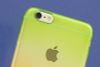 Ốp lưng iPhone 6 - 6s Plus Nhựa dẻo Xanh lá Cam