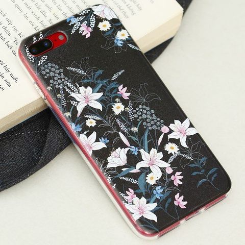 Ốp lưng iPhone 7/8+ Nhựa dẻo Printing Clear TPU MEEKER CN52509 Lys