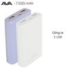 Pin sạc dự phòng 7.500 mAh AVA LA CT23