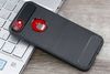 Ốp lưng iPhone 7-8 Nhựa dẻo Fancy COSANO Đen