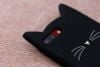 Ốp lưng iPhone 7 Plus - 8 Plus nhựa dẻo Cat-SILICON OSMIA Đen Pbag
