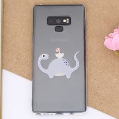  Ốp lưng Note 9 Nhựa dẻo in hình Transparent COSANO SR180701 khủng long 