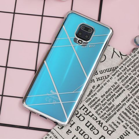 Ốp lưng Redmi Note 9s/Note 9 Pro Nhựa dẻo ELECTRO TPU A JM Silver 3