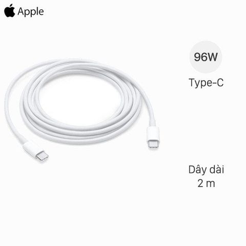 Cáp Type C - Type C 2 m Apple MLL82 Trắng