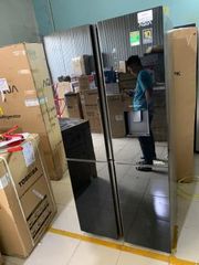  Tủ lạnh Aqua Inverter 456 lít AQR-IGW525EM GB 