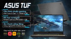  Laptop Asus TUF Gaming FX506HCB i5 11400H/8GB/512GB/4GB RTX3050/144Hz/Win10 (HN139T) 