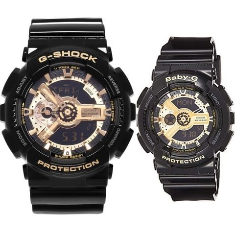 Đồng hồ đôi Casio BA-110-1ADR/GA-110GB-1ADR