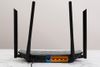 Router Wifi Chuẩn AC1200 Băng Tần Kép TP-Link Archer C6 Gigabit Đen