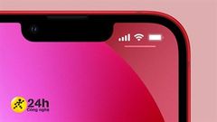  Mặc dù có notch nhỏ hơn nhưng iPhone 13 vẫn sẽ không hiển thị phần trăm pin trên thanh trạng thái 