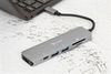 Adapter chuyển đổi Type C 6 in 1 Xmobile DS109A-WB Xám