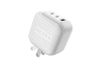 Adapter Sạc 3 cổng USB Type C PD QC3.0 GaN 65W HyperJuice HJ265 Trắng