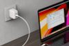 Adapter Sạc 3 cổng USB Type C PD QC3.0 GaN 66W HyperJuice HJ265 Trắng