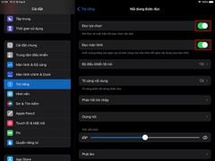  Cách Cài Đặt Tự Động Đọc Văn Bản Trên Ipad Giúp Theo Dõi Dễ Hơn Mà Không Cần Nhìn 
