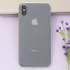 Ốp lưng iPhone X nhựa dẻo Thin case-PP OSMIA Trắng Pbag