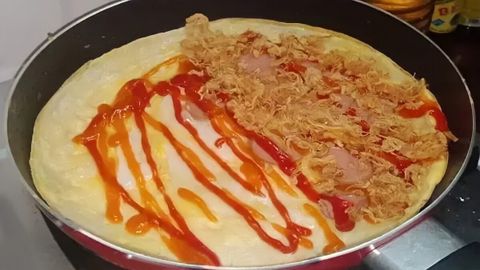Cách làm bánh Crepe mặn bằng chảo thơm ngon dễ làm