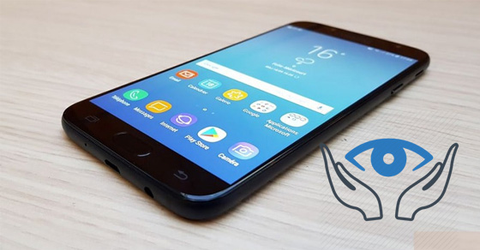 4 bước bật tắt chế độ bảo vệ mắt trên Samsung
