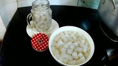  2 cách làm thạch dừa hạt chia giòn giòn béo ngọt ăn cực đã miệng 
