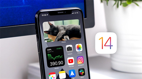 Cách đổi widget ảnh trên màn hình chính iPhone chạy iOS 14