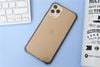 Ốp lưng iPhone 11 Pro Max Nhựa dẻo chống sốc Shield JM Đen trong