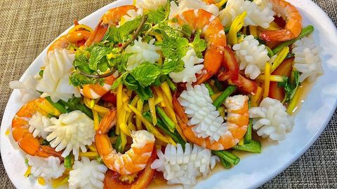 Cách làm gỏi đu đủ Thái Lan độc lạ chua cay đậm vị ai cũng thích