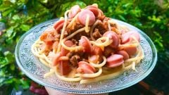  Cách làm mì Ý xiên xúc xích sốt cà chua thơm ngon lạ miệng, cực đơn giản 