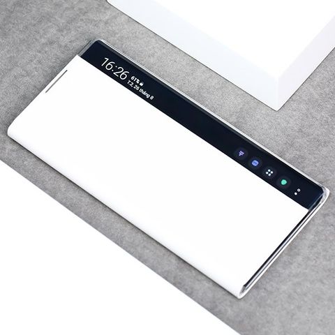 Bao da Samsung Galaxy Note 10 Clear View Trắng