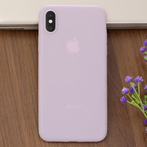 Ốp lưng iPhone X nhựa dẻo TPU colorful OSMIA Hồng