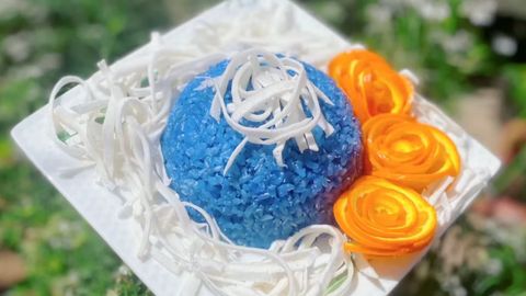 2 cách nấu xôi hoa đậu biếc bằng nồi cơm điện đẹp mắt dễ làm tặng mẹ