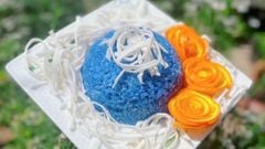  2 cách nấu xôi hoa đậu biếc bằng nồi cơm điện đẹp mắt dễ làm tặng mẹ 