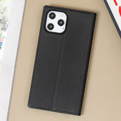  Bao da iPhone 12 Pro Max Nhựa cứng viền dẻo FARY FLIP JM Đen 