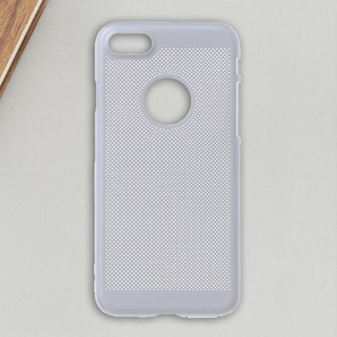 Ốp lưng iPhone 7 - iPhone 8 nhựa cứng Simo II JM Bạc