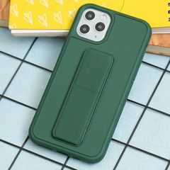  Ốp lưng iPhone 11 Pro nhựa cứng PU Stander OSMIA Xanh Bóng Đêm 