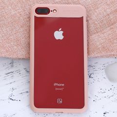  Ốp lưng iPhone 7 Plus/ 8 Plus Nhựa cứng viền dẻo Pure III JM Rose 