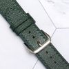 Dây da đồng hồ 20 mm xanh lá cây CKM1K2