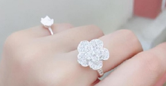  Top 7 mẫu nhẫn bạc nữ dễ thương cute xinh xắn nên mua nhất hiện nay 