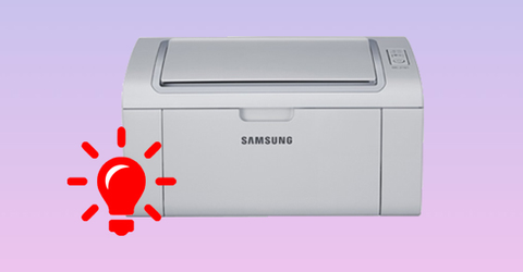 Máy in Samsung ML 1640 báo đèn đỏ - Nguyên nhân và cách khắc phục