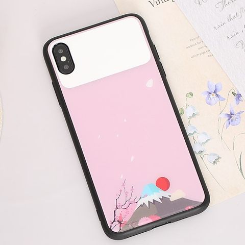 Ốp lưng iPhone XS Max Nhựa dẻo 2in1 mirror case MEEKER TSFJ1 Fuji