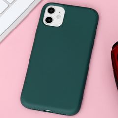  Ốp lưng iPhone 11 Nhựa dẻo Artifical silicon case MEEKER Xanh rừng thẳm 