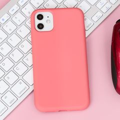  Ốp lưng iPhone 11 Nhựa dẻo Artifical silicon case MEEKER Hồng Mẫu Đơn 