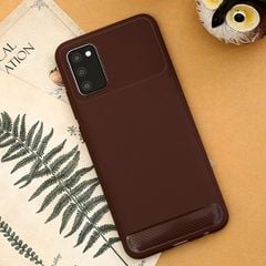  Ốp lưng Galaxy A02S Nhựa dẻo Business Wire TPU Case COSANO Nâu 