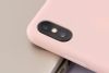Ốp lưng iPhone X nhựa dẻo CANDY OSMIA Hồng nhạt