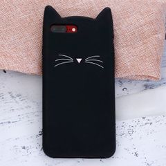  Ốp lưng iPhone 7 Plus - 8 Plus nhựa dẻo Cat-SILICON OSMIA Đen Pbag 