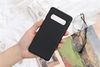 Ốp lưng Galaxy S10 Nhựa dẻo Cross TPU MEEKER TSK062 Đen