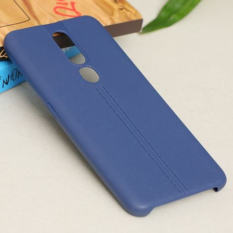 Ốp lưng Oppo F11 pro nhựa dẻo Double line OSMIA Navy