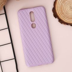  Ốp lưng Oppo F11 pro nhựa dẻo Elegant OSMIA Xám Tím 