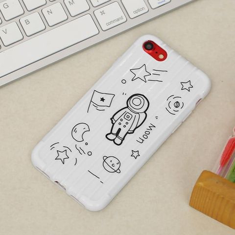 Ốp lưng iPhone 7/8 nhựa dẻo Figure TPU Case COSANO CSP864 Phi hành gia