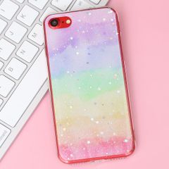  Ốp lưng iPhone 7/8 Nhựa dẻo Glue Case MEEKER TPU Cầu vồng 
