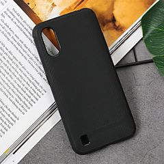  Ốp lưng Galaxy A01 nhựa dẻo H Shape TPU COSANO Đen 